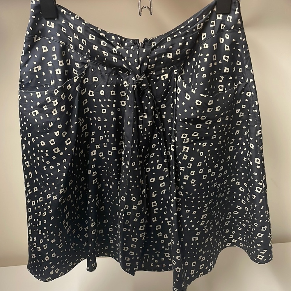 Dil from Anthropologie Silky Tie Detail Skirt